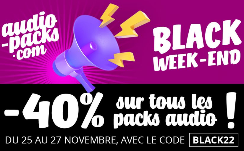 Audio-Packs Promo Black Friday